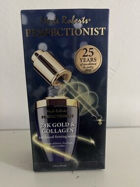 Merle Roberts Perfectionist 24K Gold & Collagen Firming Serum - Gold